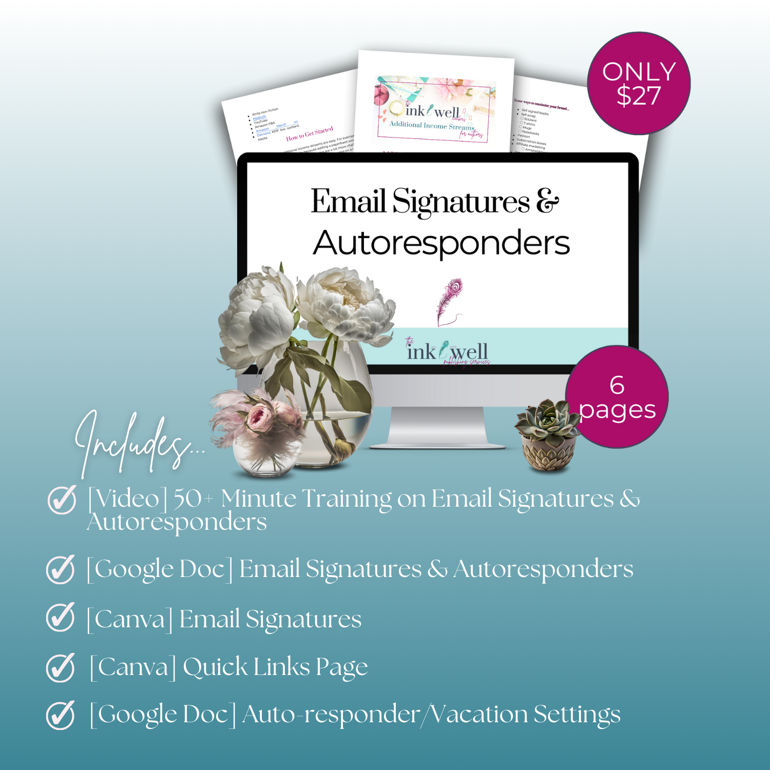 Email Signatures & Auto-Responders - Templates