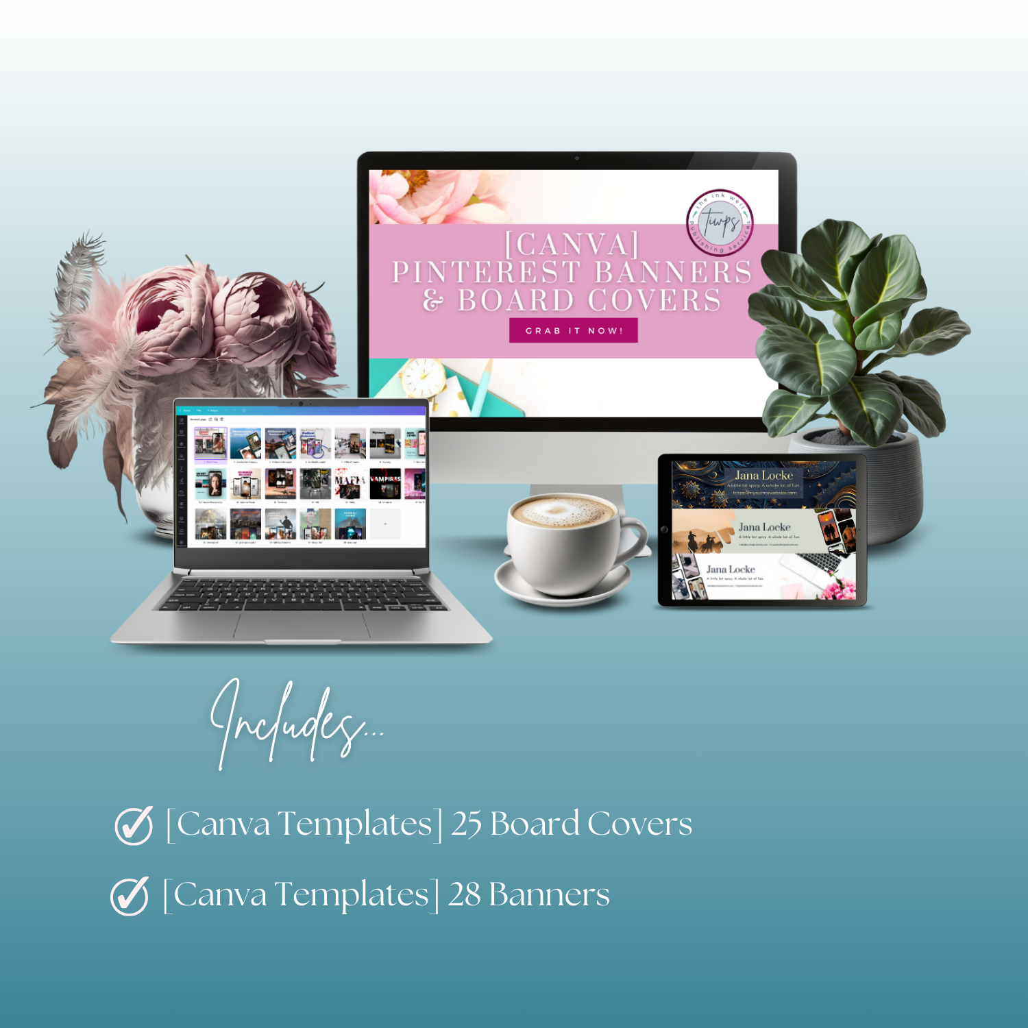 [Canva] Pinterest Banners & Board Covers