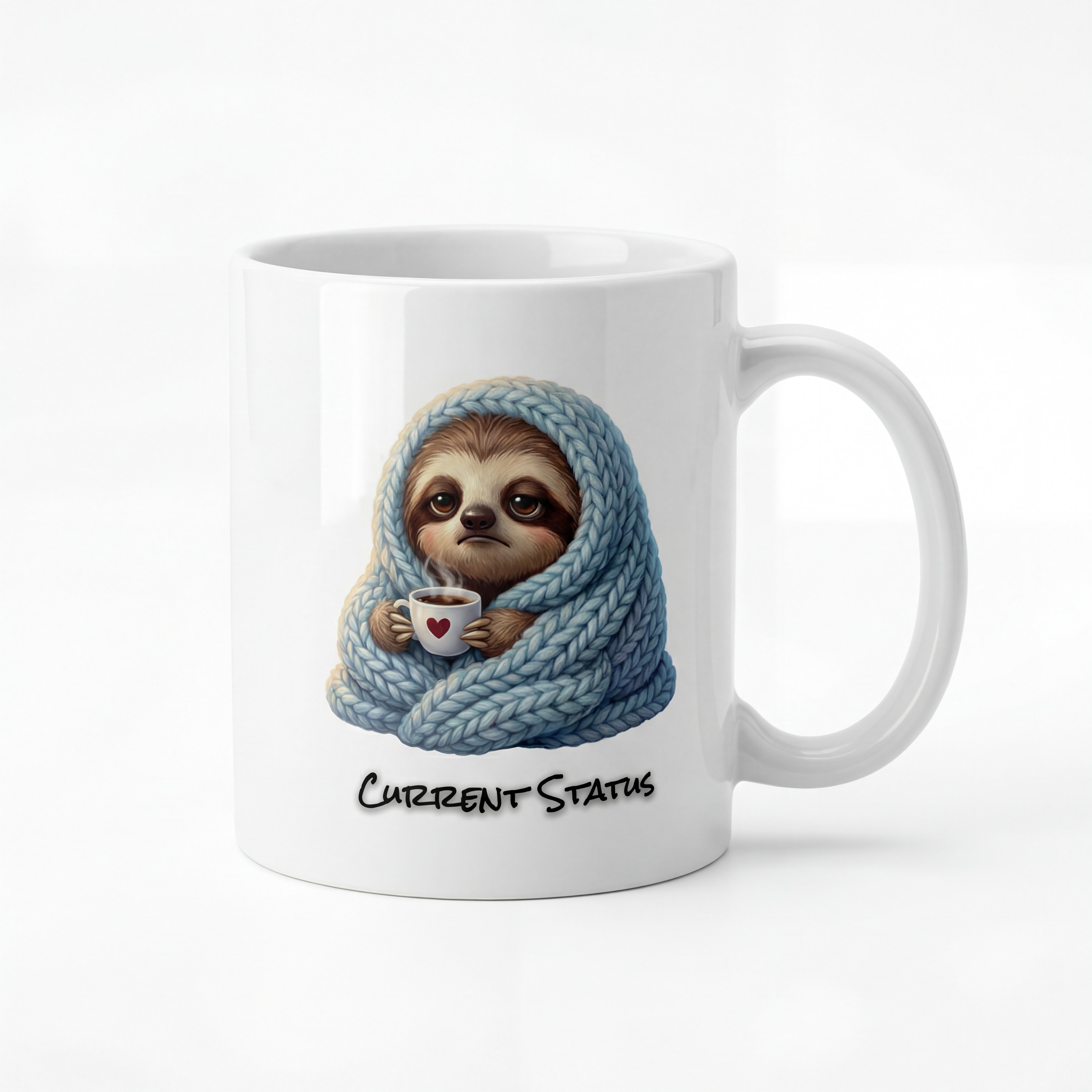Current Status: Cozy Sloth Mug