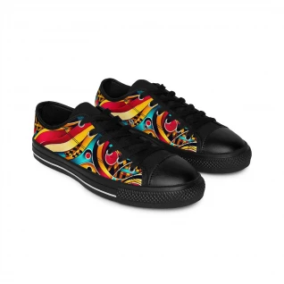 AfroStride Kente Kicks - Men's Sneakers