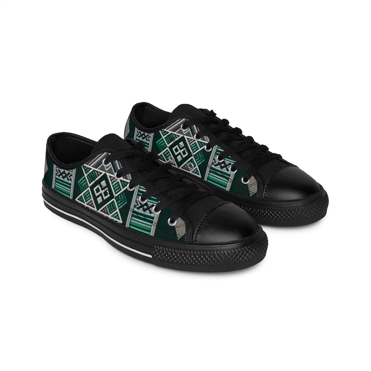 "Heritage Stride Kente Kicks" - Men's Sneakers