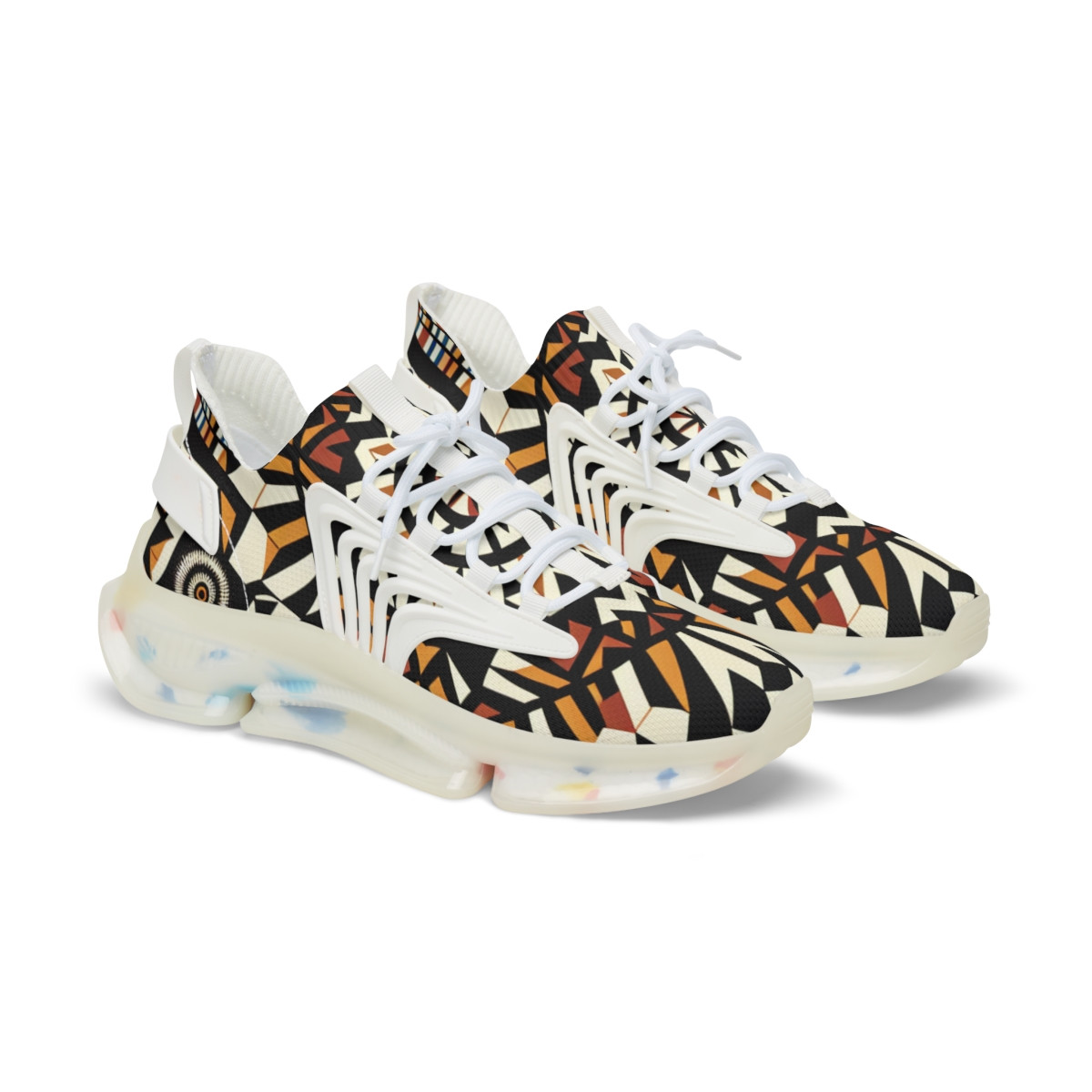 "AfroFusion Kicks"

OR

"KenteKraft Runners" - Men's Mesh Sneaker