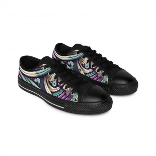 "AfroStride Kente Kicks" - Men's Sneakers