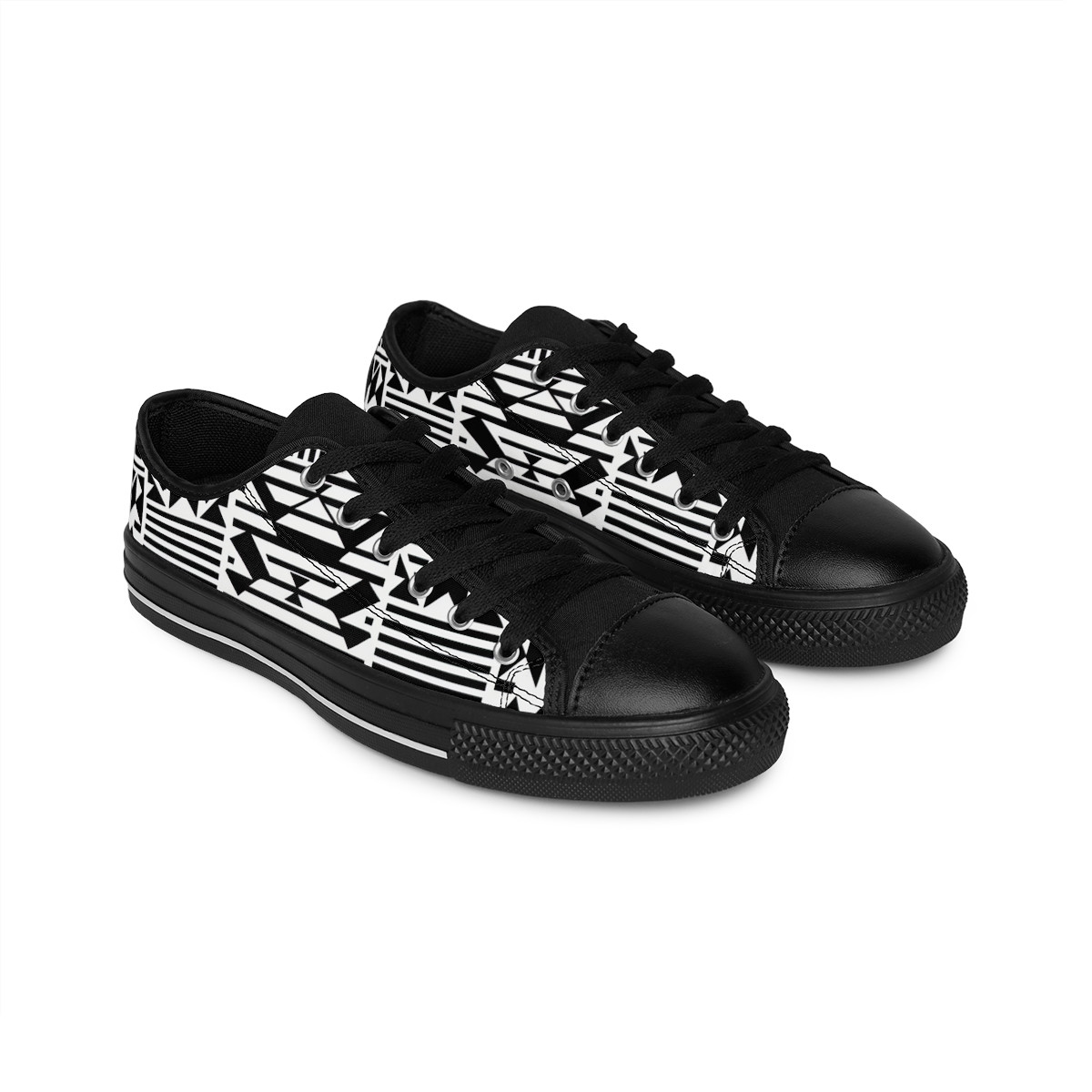 "AfroStride Kente Kicks" - Men's Sneakers