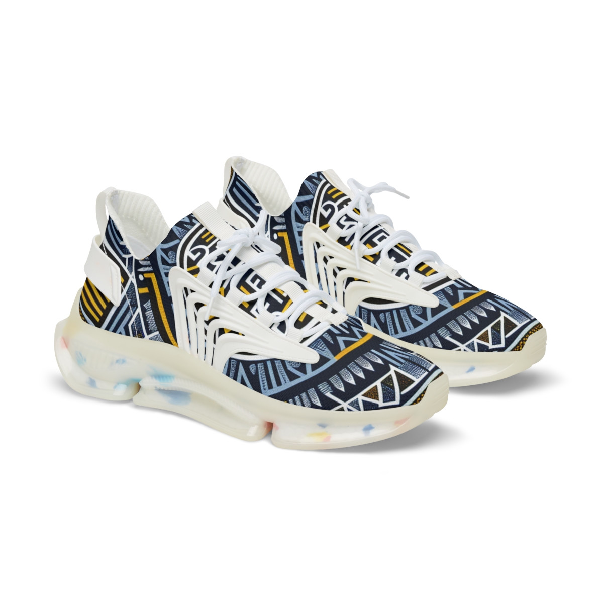 "AfroKicks Oasis" - Men's Mesh Sneaker