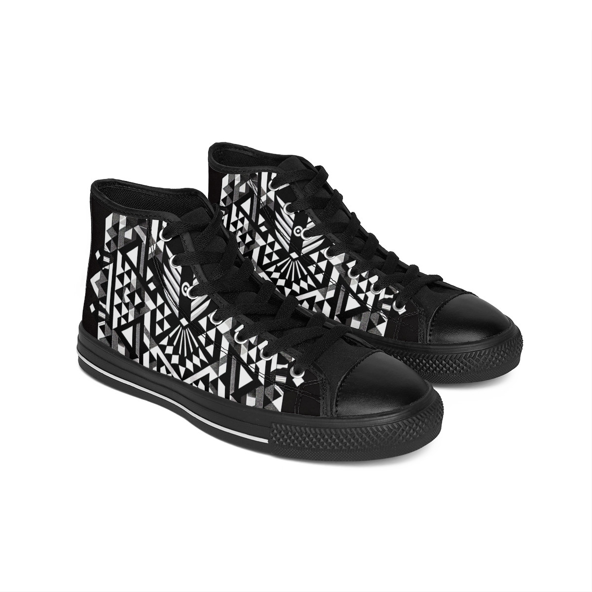 "AfroFusion Kente Kicks" - Men's Classic Sneakers