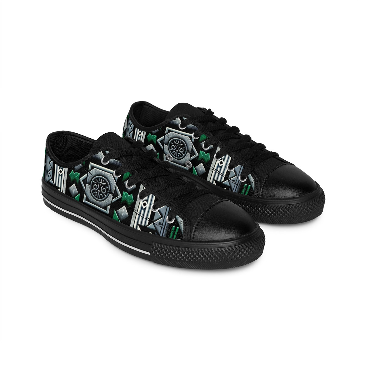 "AfroVibe Kente Kicks" - Men's Sneakers