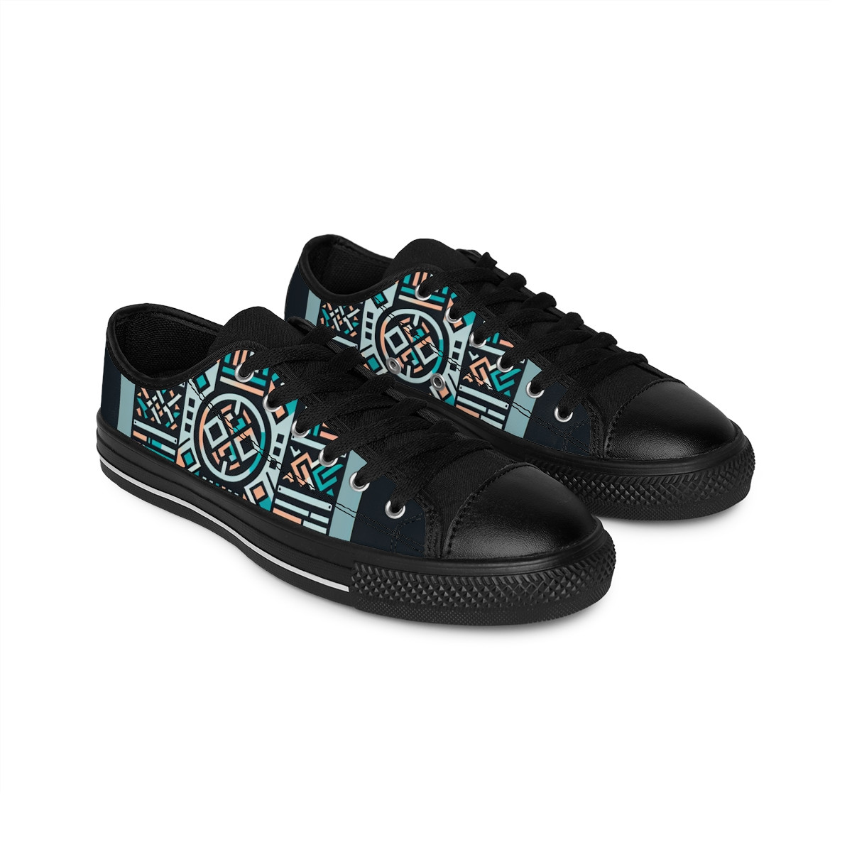 "AfroDash Kente Kicks" - Men's Sneakers