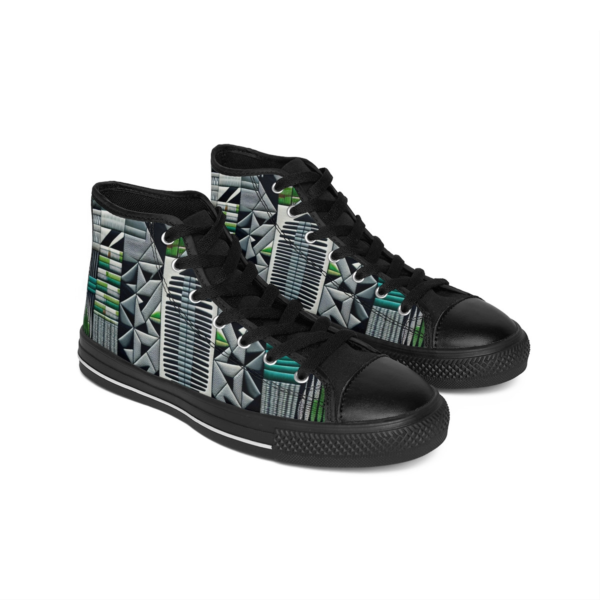 "TribeStride Kente Kicks" - Men's Classic Sneakers