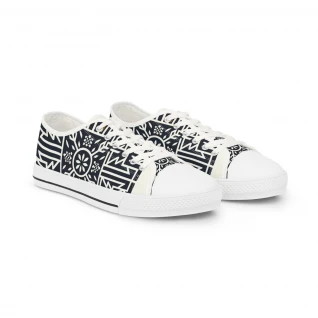 AfroStride Kente Kicks - Men's Lowtop Sneakers
