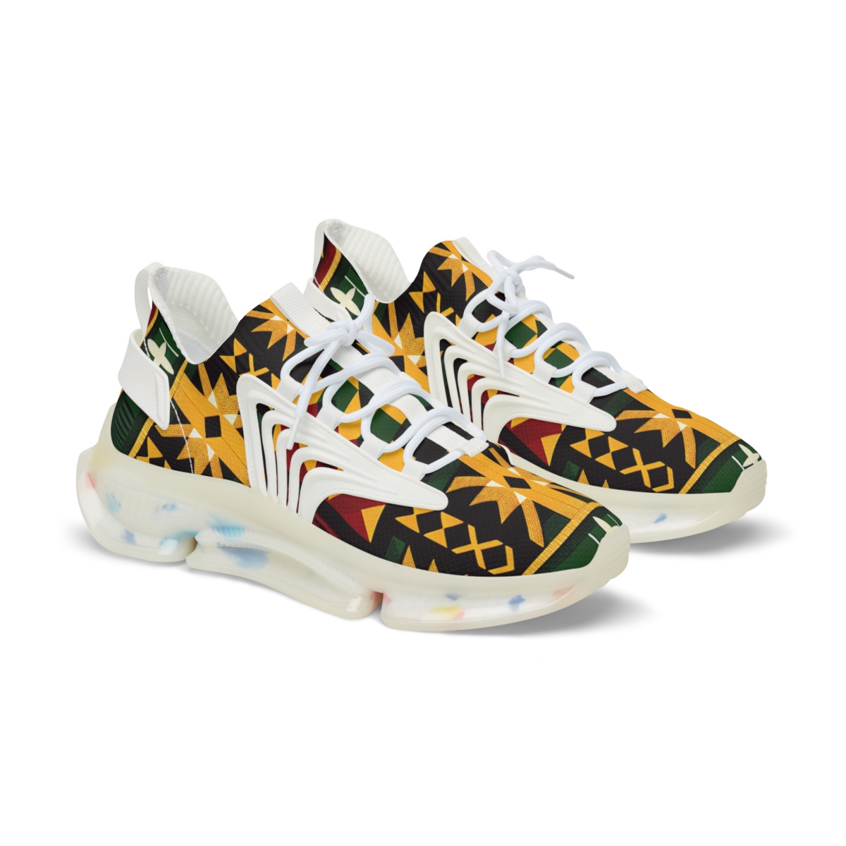 African Rhythm Kente Kicks - Men's Mesh Sneaker