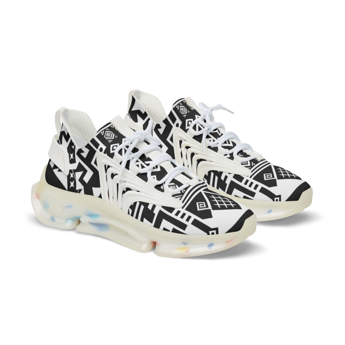 AfroStride: Kente-Kickz - Men's Mesh Sneaker