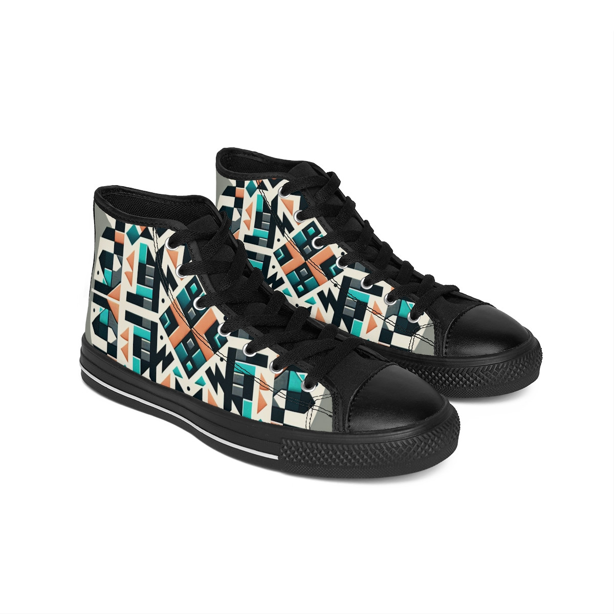 "HeritageStride AfroFusion Sneakers" - Women's Classic Sneakers