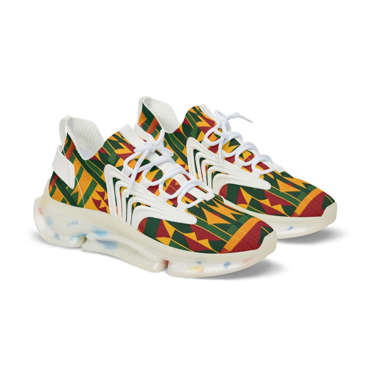 "Ashanti Stride" - Men's Mesh Sneaker