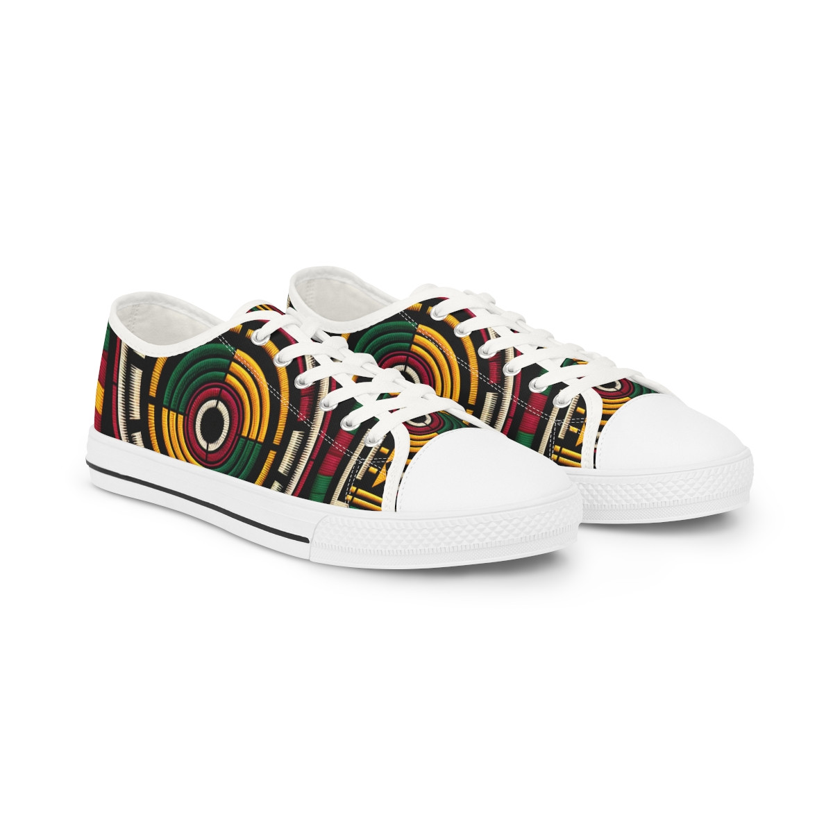 "KenteKicks Exotica" - Men's Lowtop Sneakers