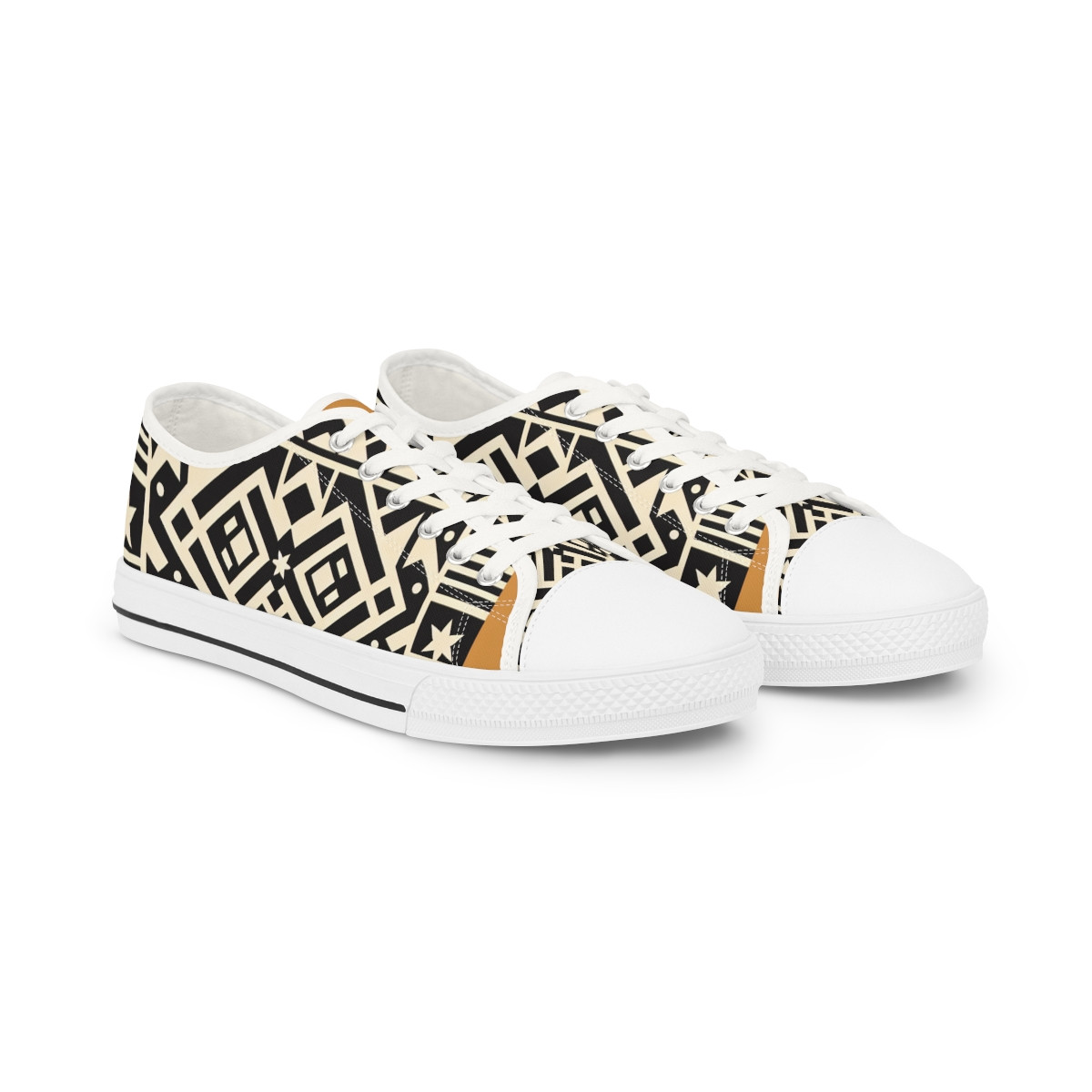 African Rhythm Kente Kicks - Men's Lowtop Sneakers