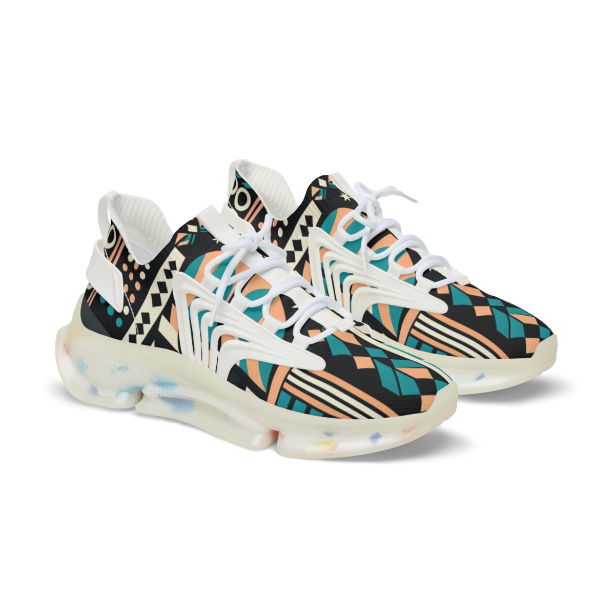 "AfroKicks Kente Dream Edition" - Men's Mesh Sneaker