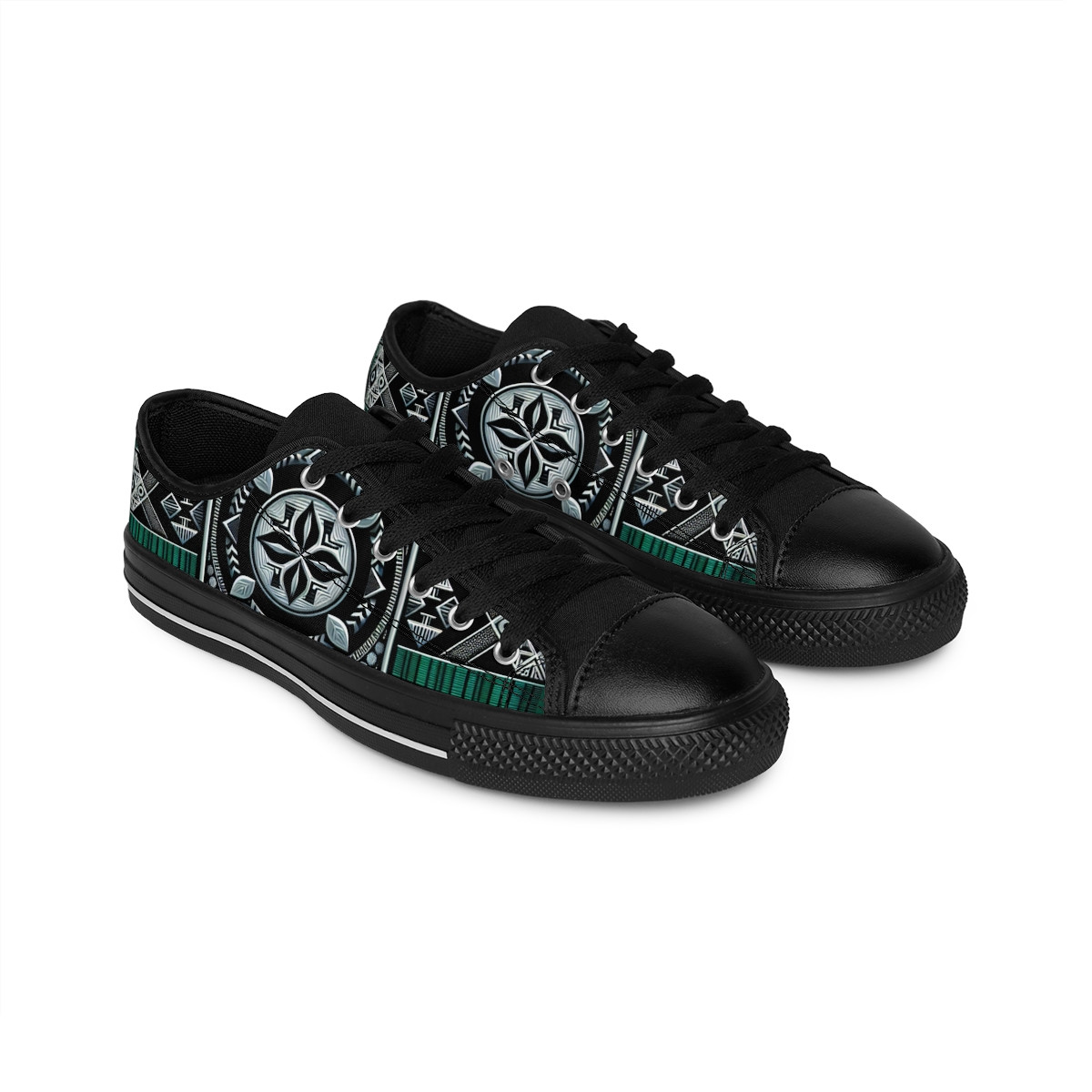 AfroStride Kente Kicks - Women's Sneakers