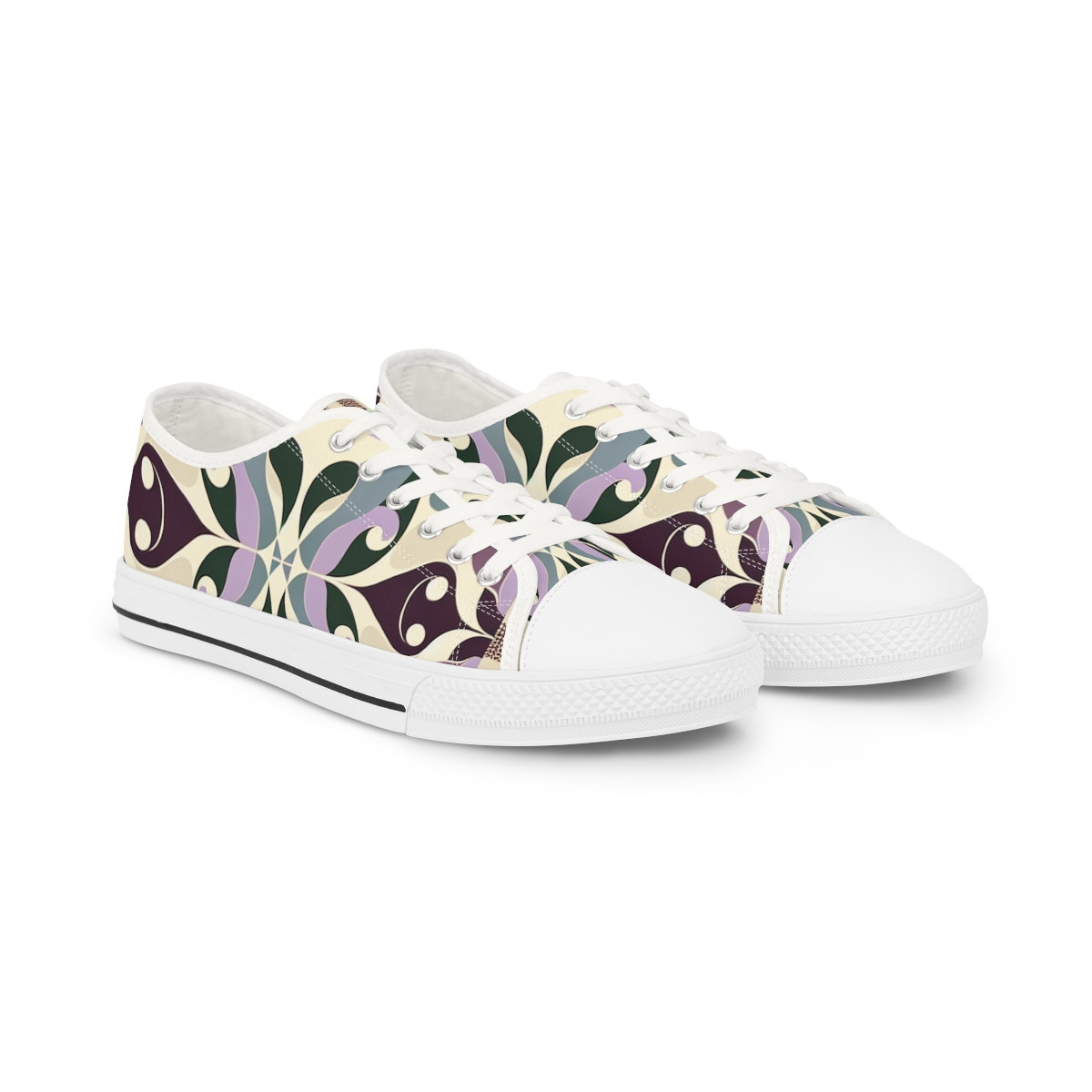 "AfroStyler KenteFusion Kicks" - Men's Lowtop Sneakers