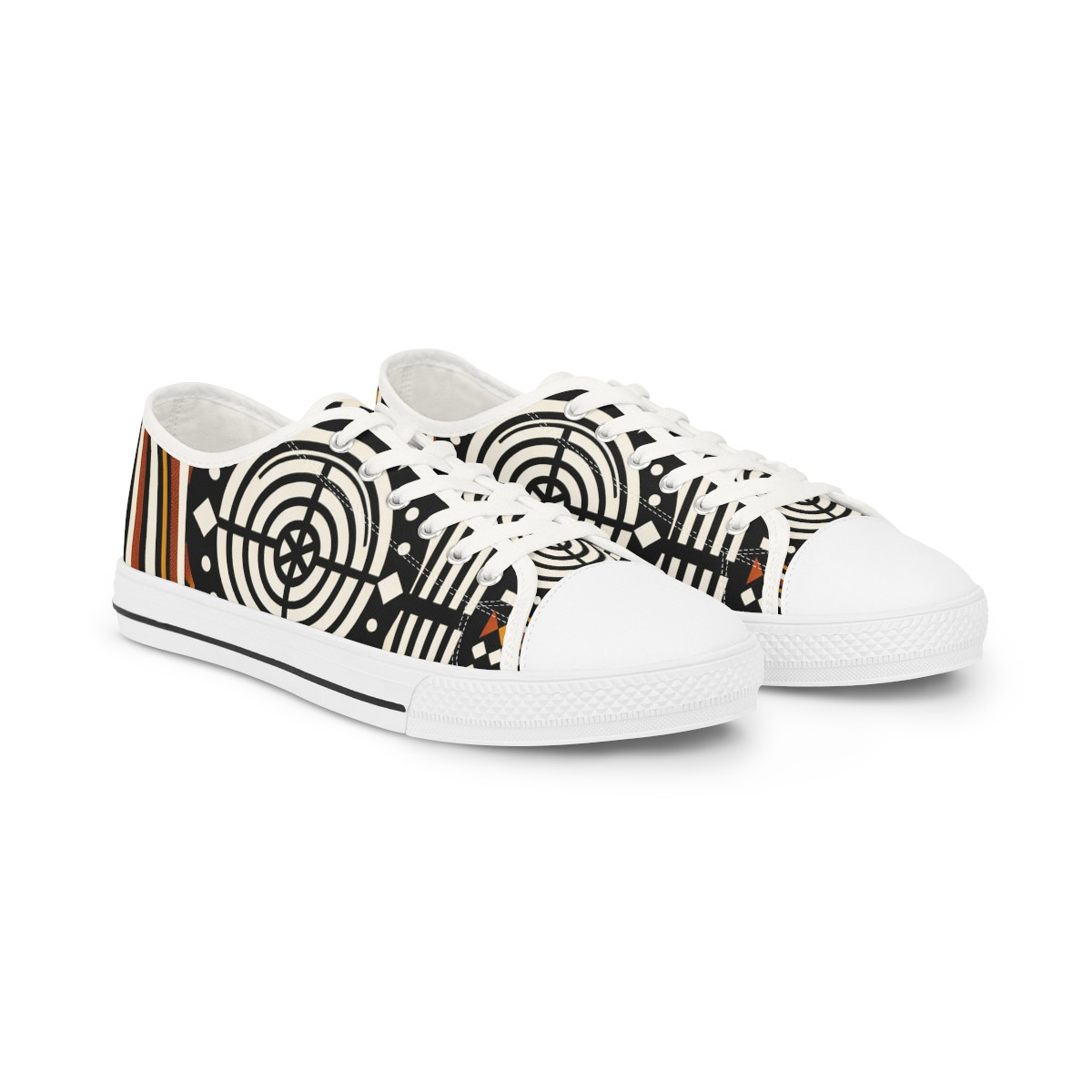 AfroVerve Kente Kicks - Men's Lowtop Sneakers