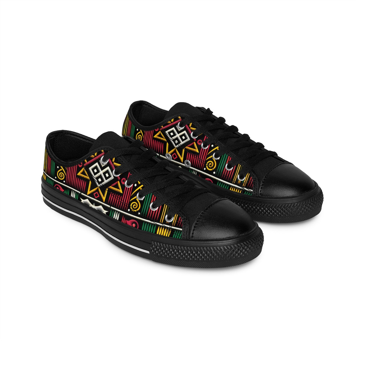 "AfroStride Heritage Sneakers" - Women's Sneakers
