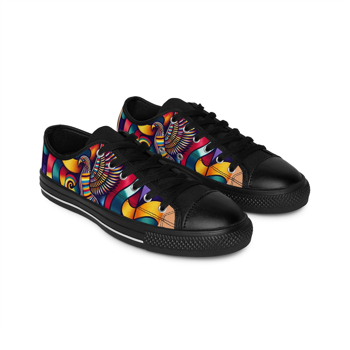 "AfroZenith Kente Kicks" - Men's Sneakers