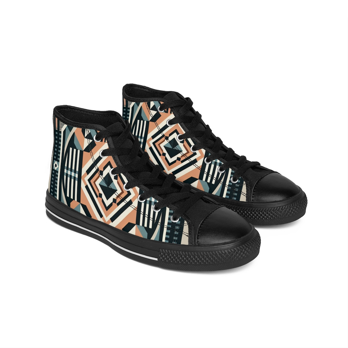 "AshantiStride Fusion Sneakers" - Women's Classic Sneakers