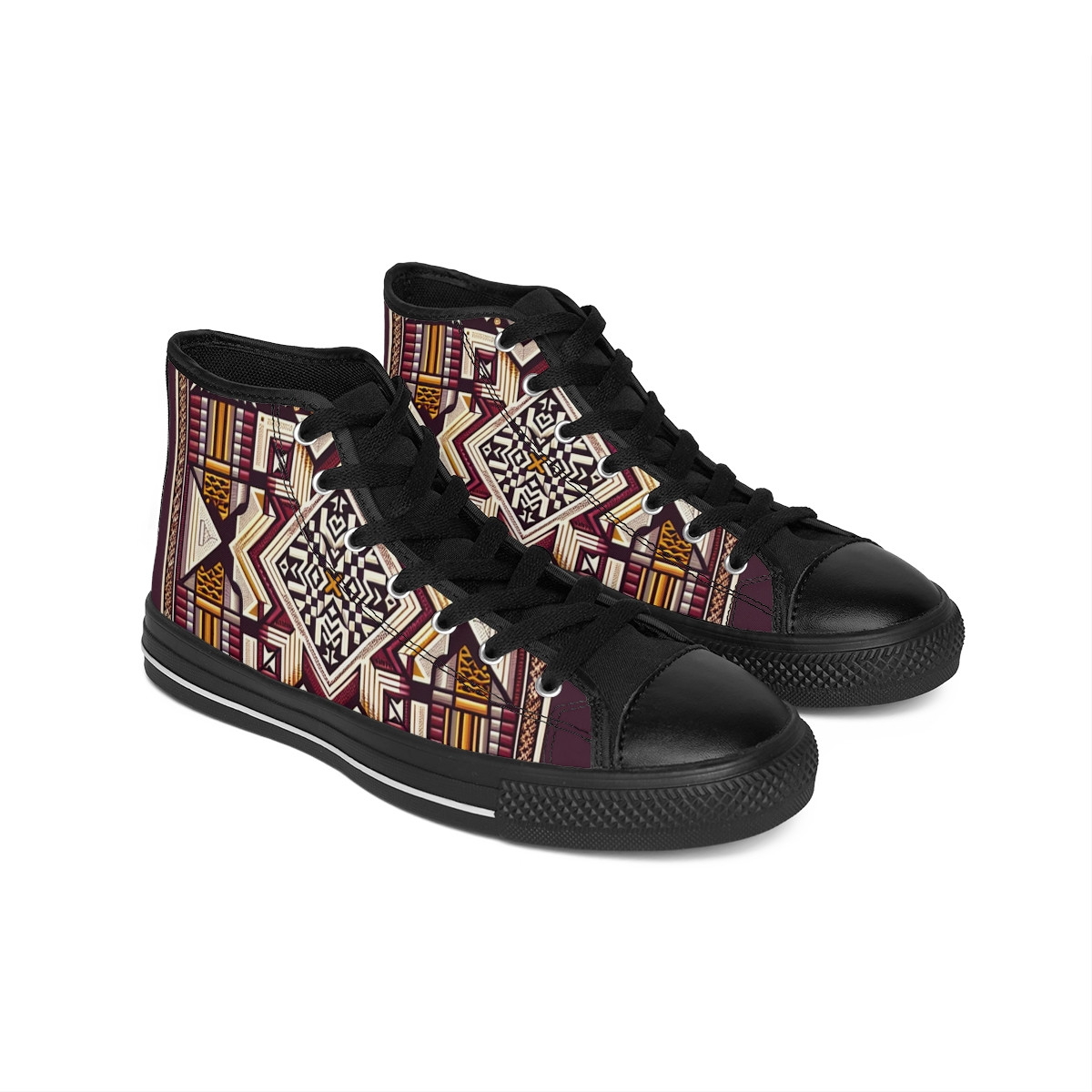 "AfroFusion Stride" - Women's Classic Sneakers