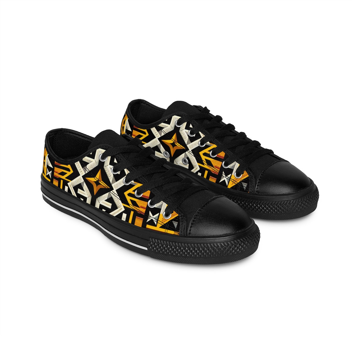 "AfroFusion Steps" - Women's Sneakers