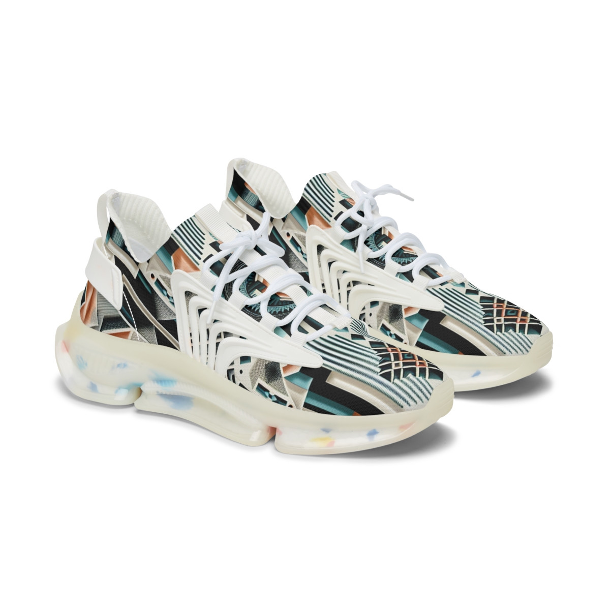 "Afrisole Roots Revival Sneakers" - Women's Mesh Sneaker