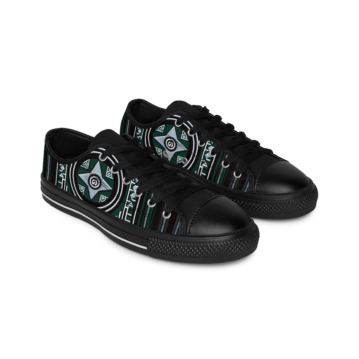 "Akwaaba Kente Kicks" - Women's Sneakers