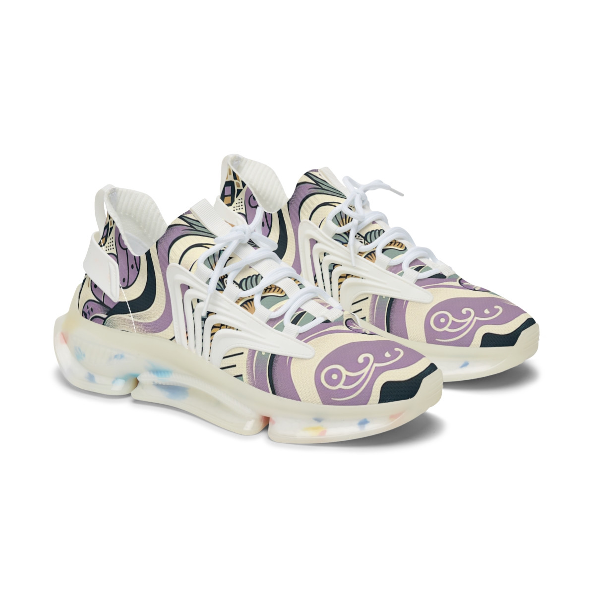 "CultureStride Kente Kicks" - Women's Mesh Sneaker
