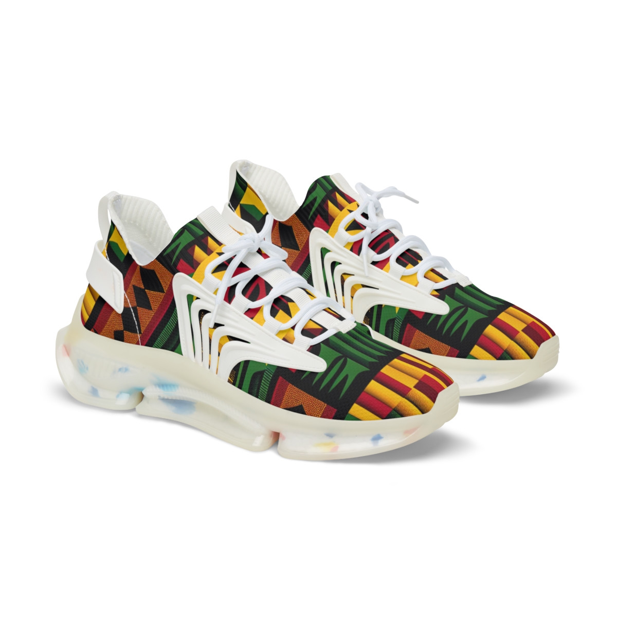 "KentePath Fusion Sneakers" - Men's Mesh Sneaker