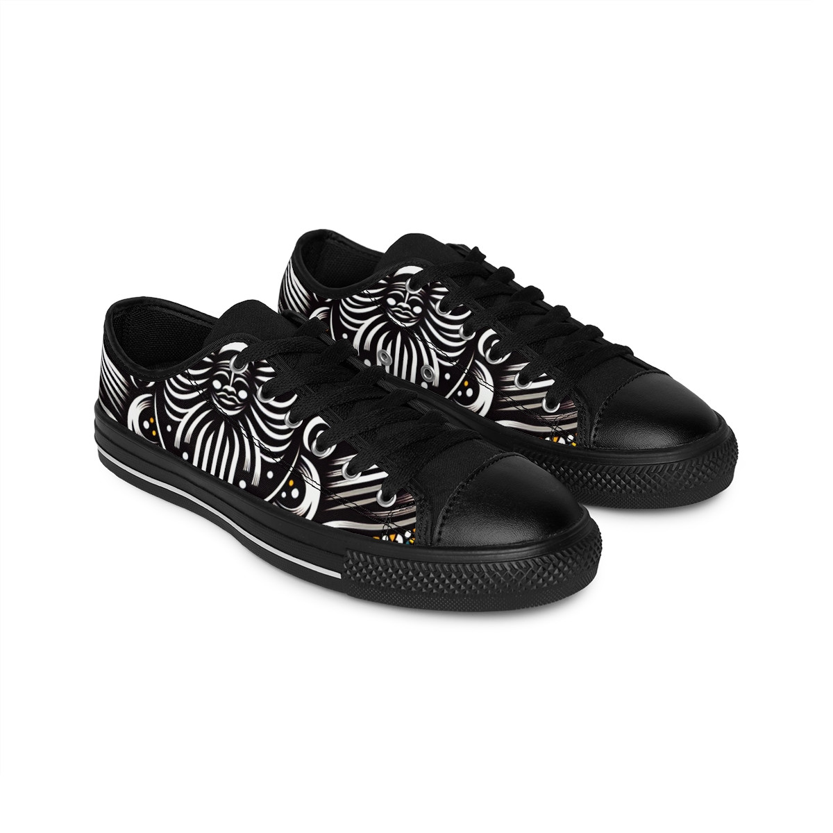 "AfroStride Vibrant Kente Kicks" - Men's Sneakers