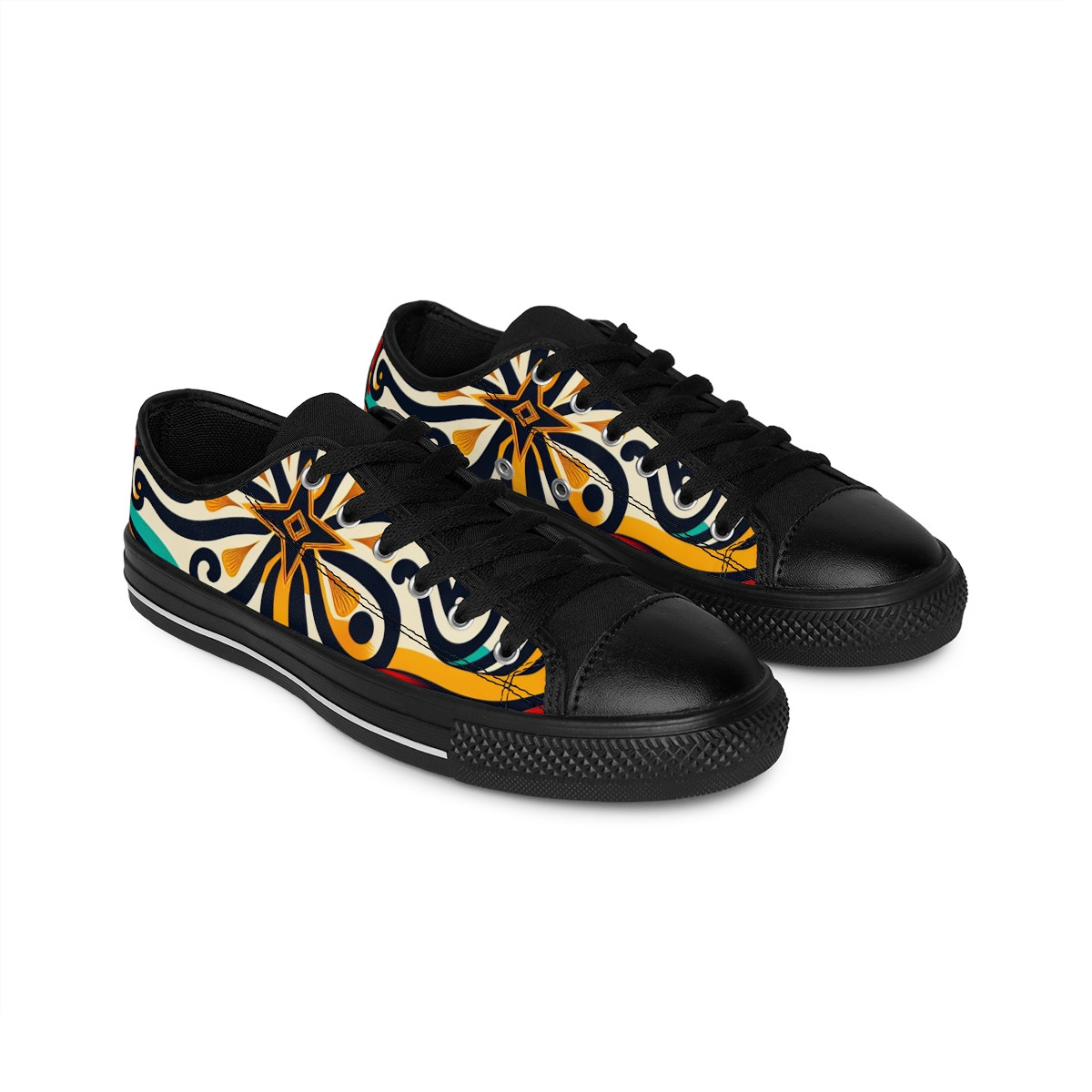 African Rhythm Kente Kicks - Men's Sneakers