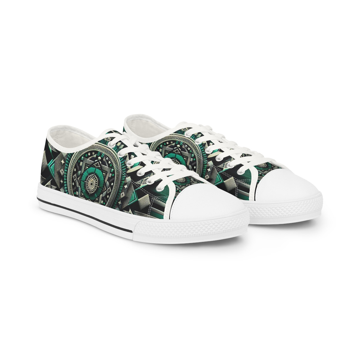 "CultureStride Kente Kicks" - Men's Lowtop Sneakers