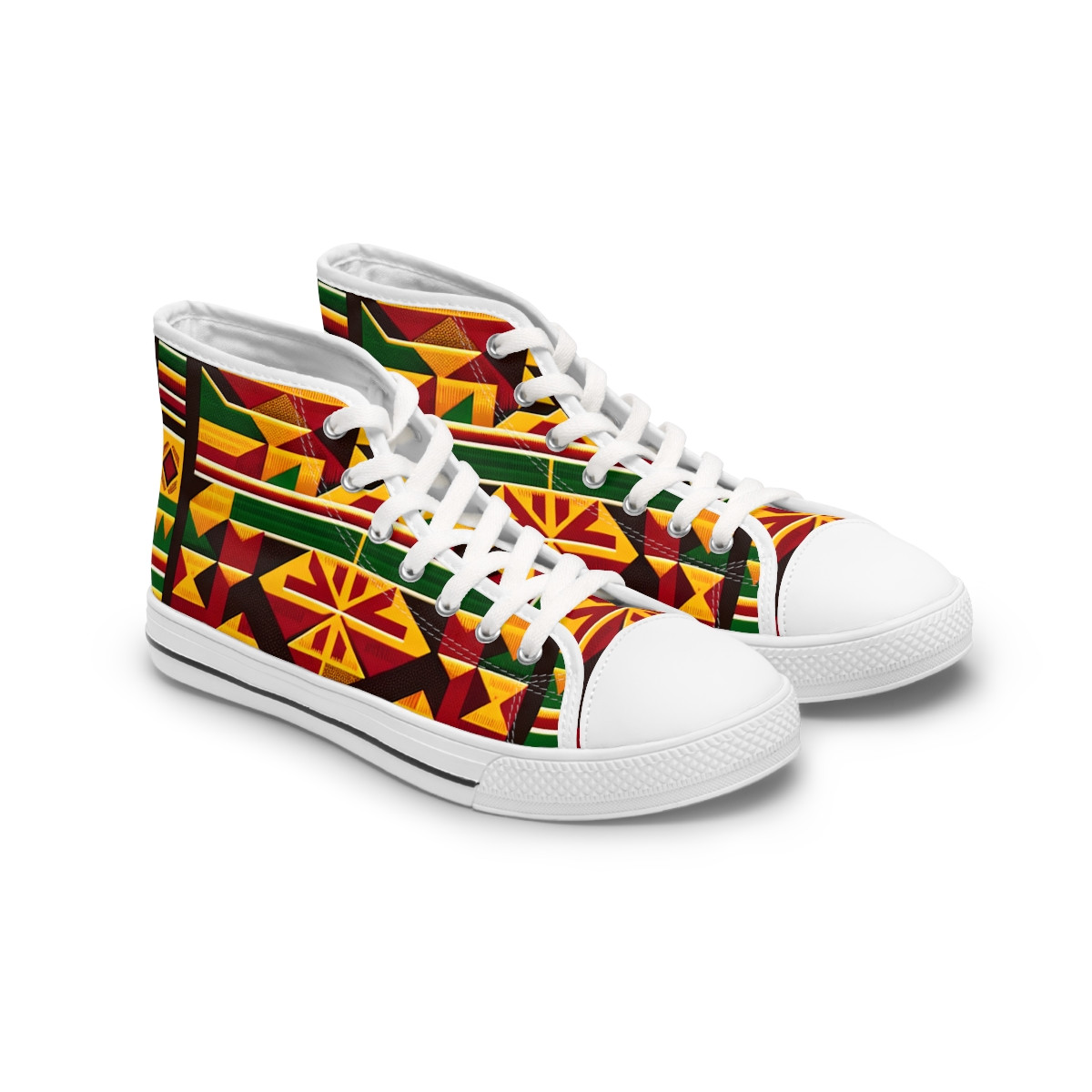 AfroStride Royale - Womn's High top Sneakers