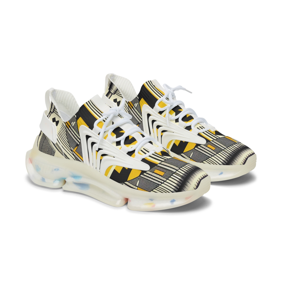 "AfroCentricKicks" - Women's Mesh Sneaker