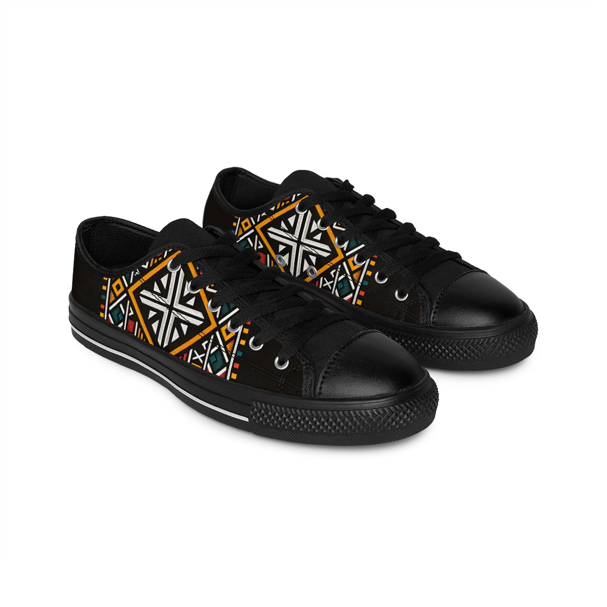 "AfroZenith Kente Kicks" - Men's Sneakers