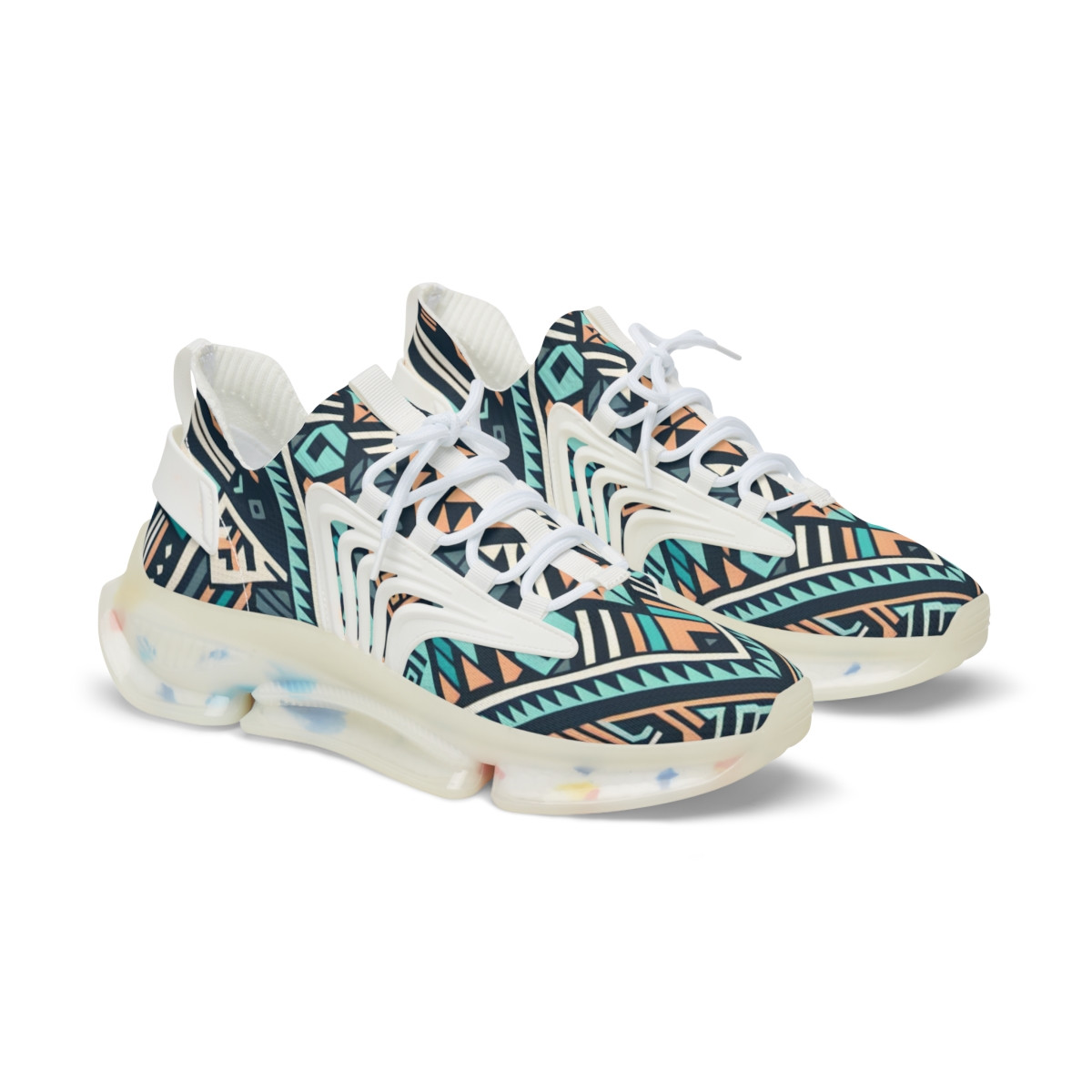 "PanAfricana Kente Kicks" - Men's Mesh Sneaker