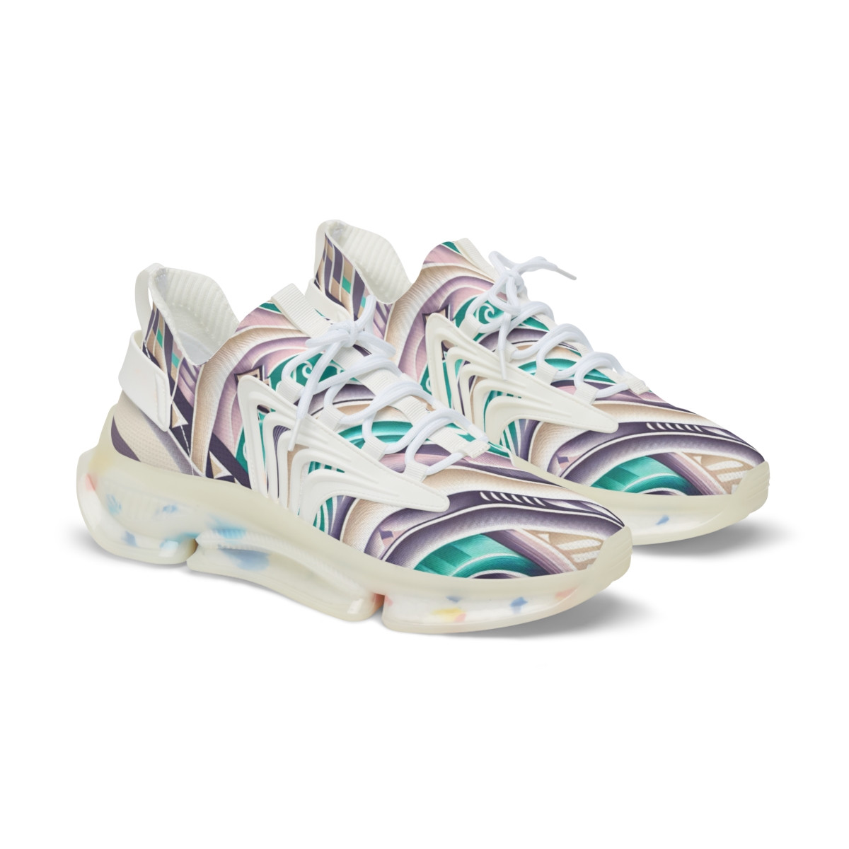 "AfroStride Essence" - Men's Mesh Sneaker