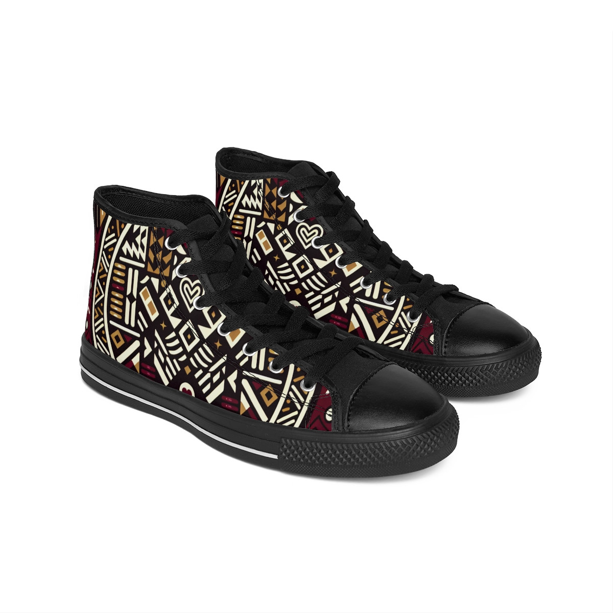 "Afrothread Opulence Sneakers" - Women's Classic Sneakers