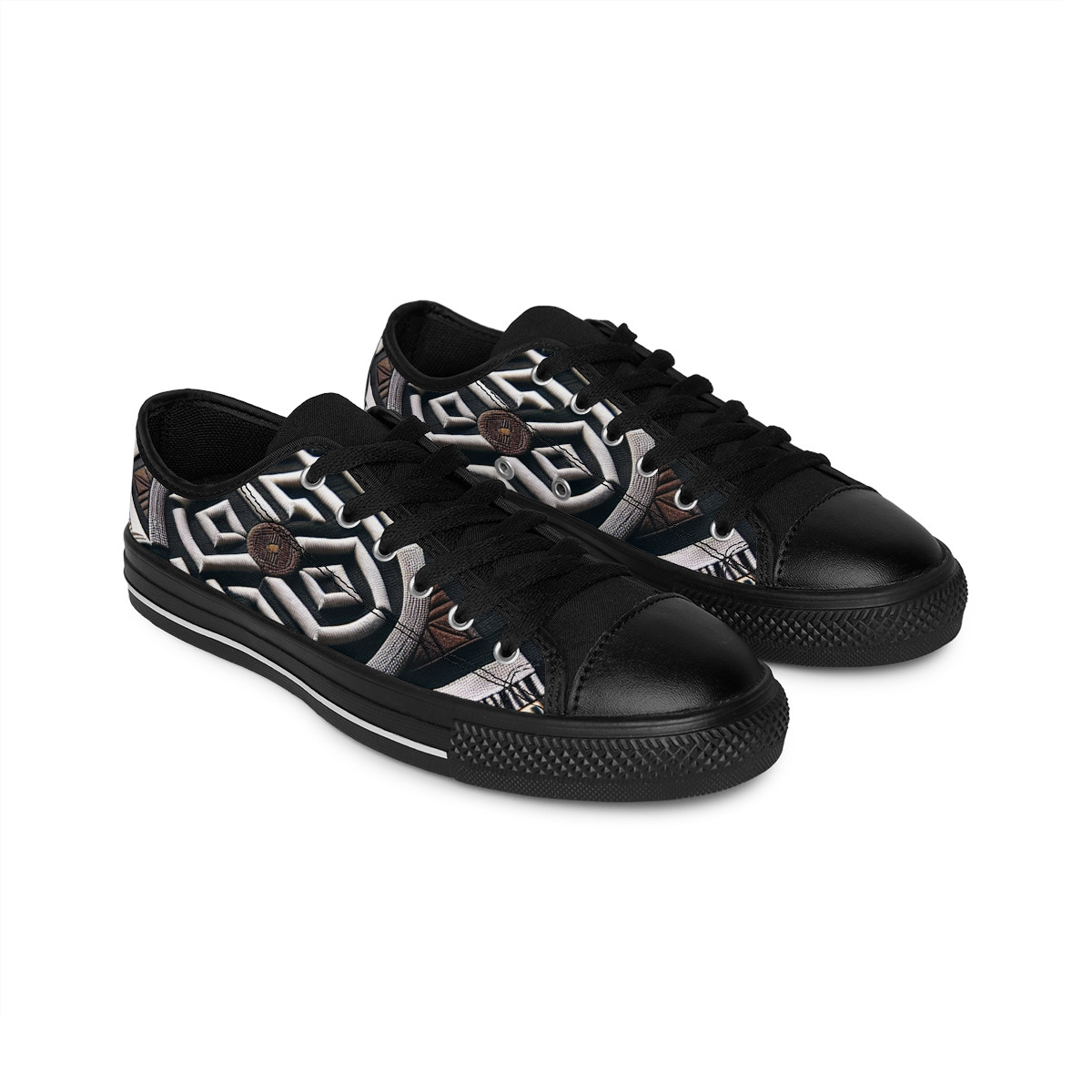 "AfroFusion Kente Kicks" - Men's Sneakers