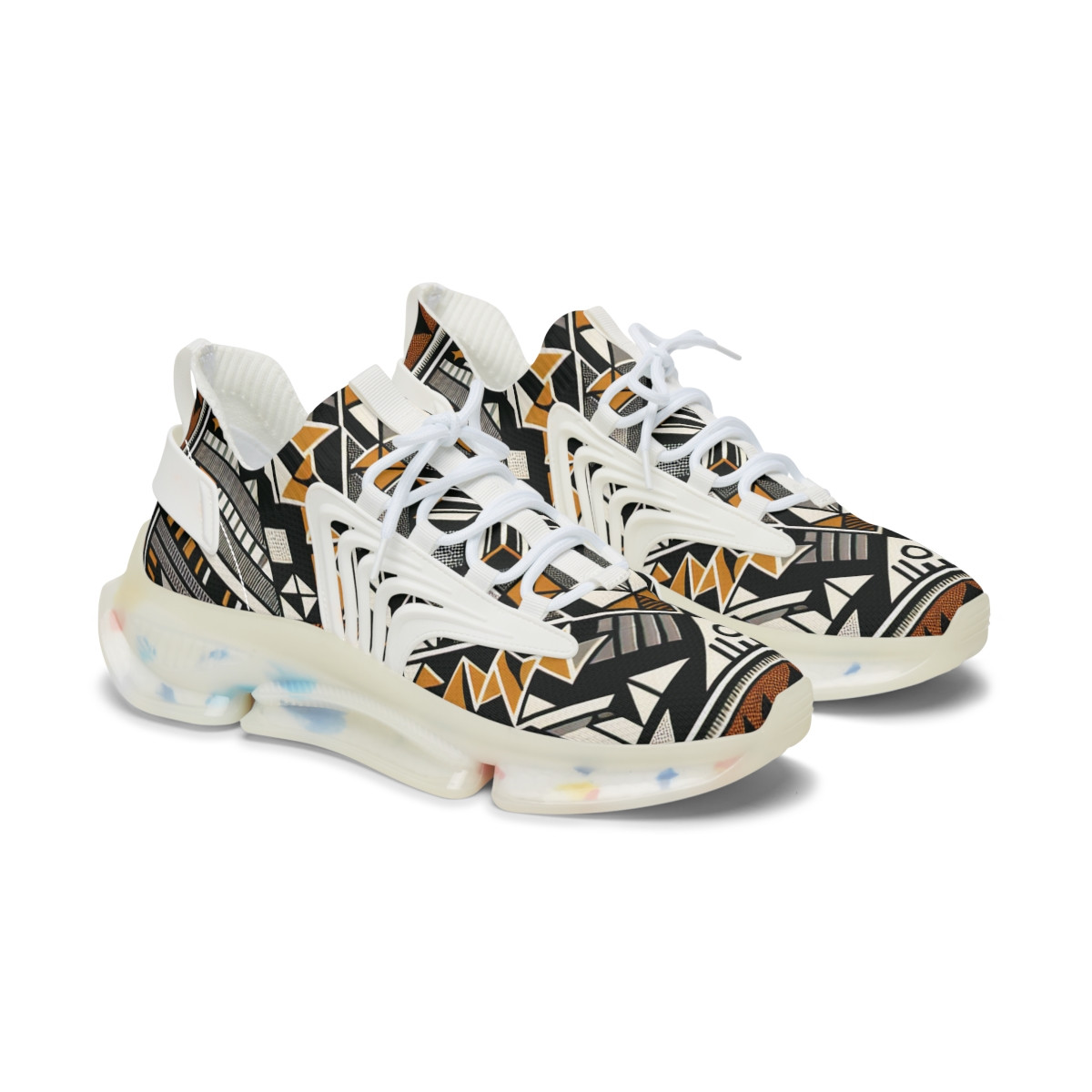 "CultureStride Kente Kicks" - Women's Mesh Sneaker