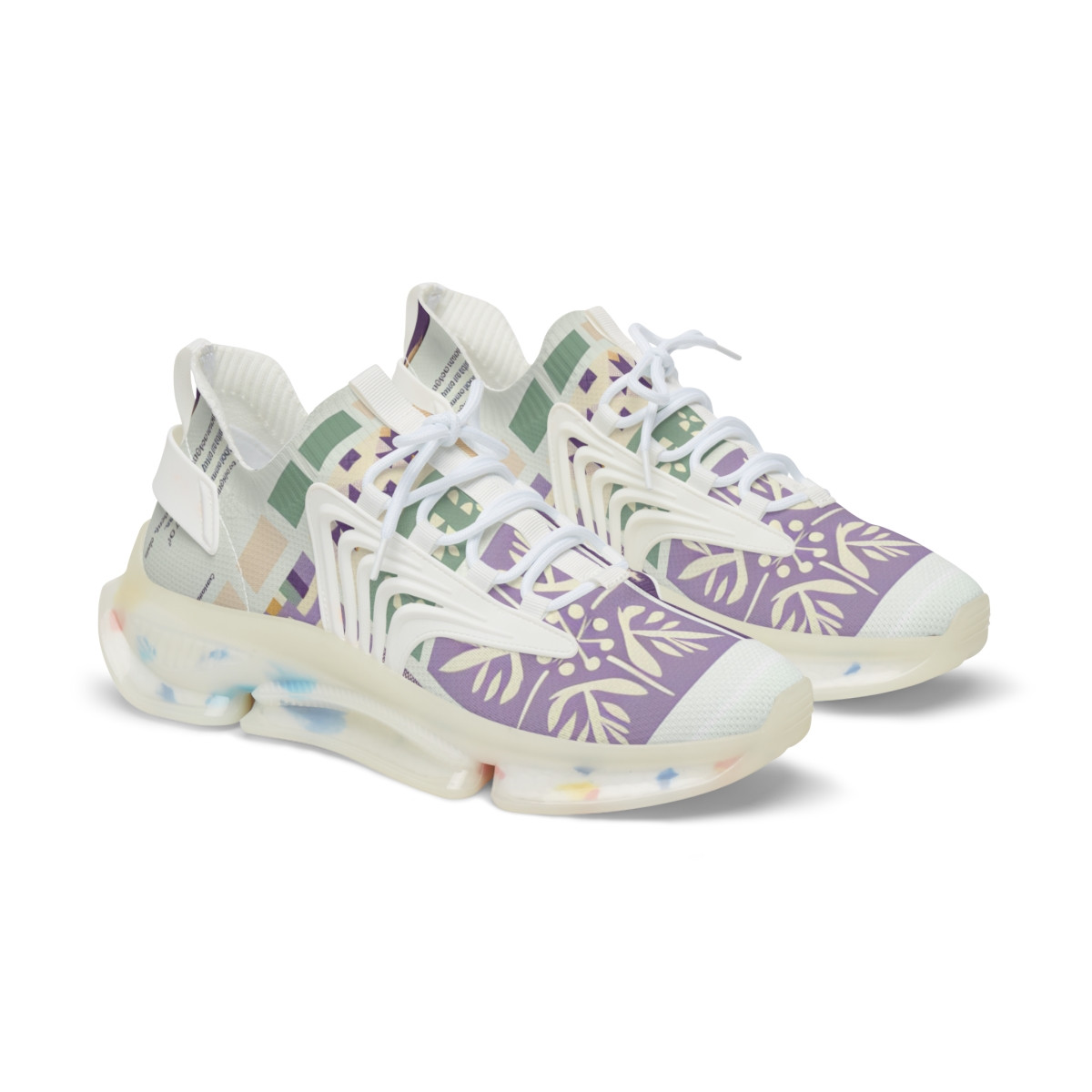 "AfroStride Kente Kicks" - Men's Mesh Sneaker