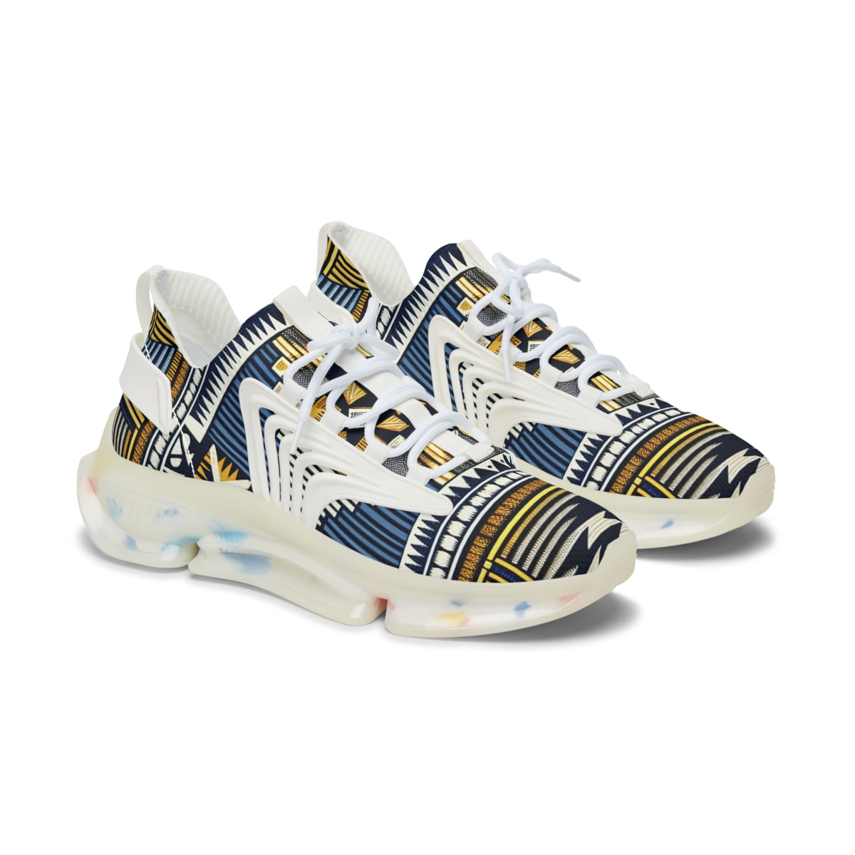 "CultureStride Afrocentric Euphoria Sneakers" - Women's Mesh Sneaker