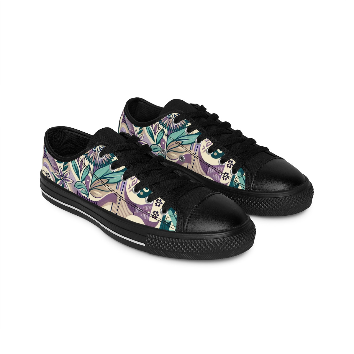 "AfroPride Kicks: Stride in Style" - Women's Sneakers