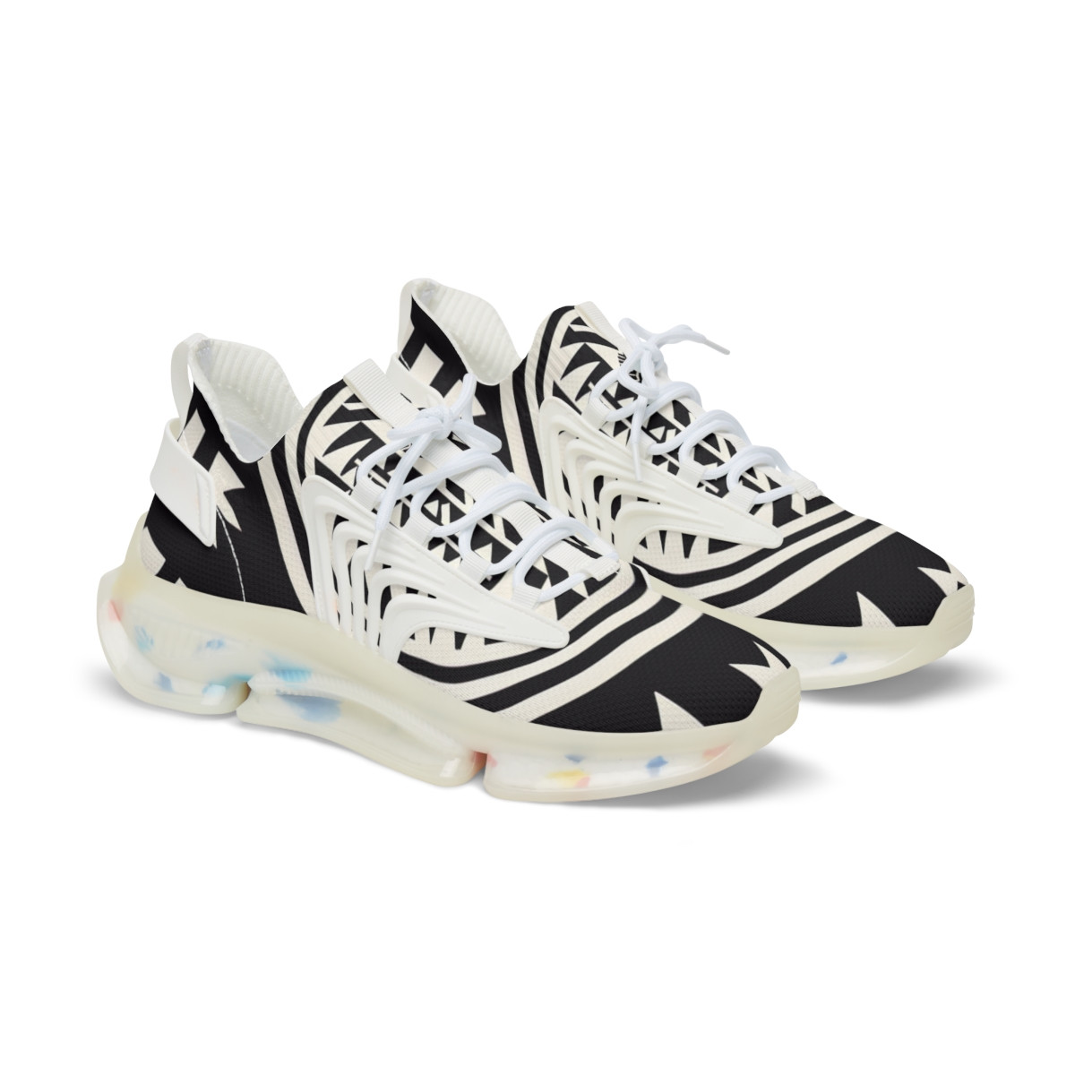 "Eko Royale Kente Kicks" - Men's Mesh Sneaker