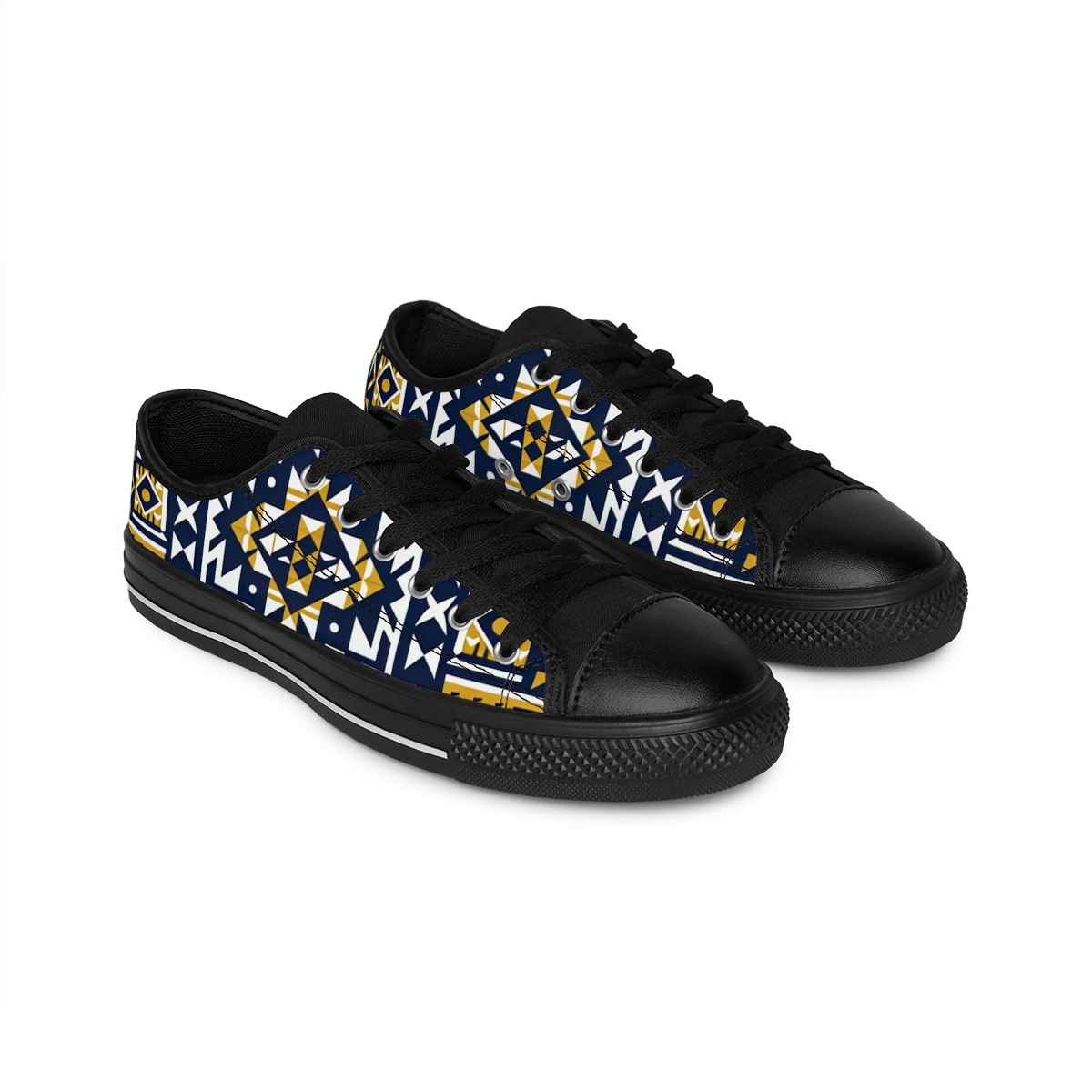 AfroFusion Kente Kicks - Women's Sneakers