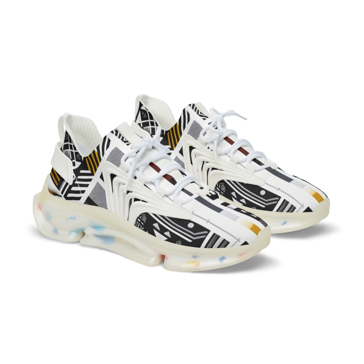 "Kente Kicks Fusion" - Men's Mesh Sneaker